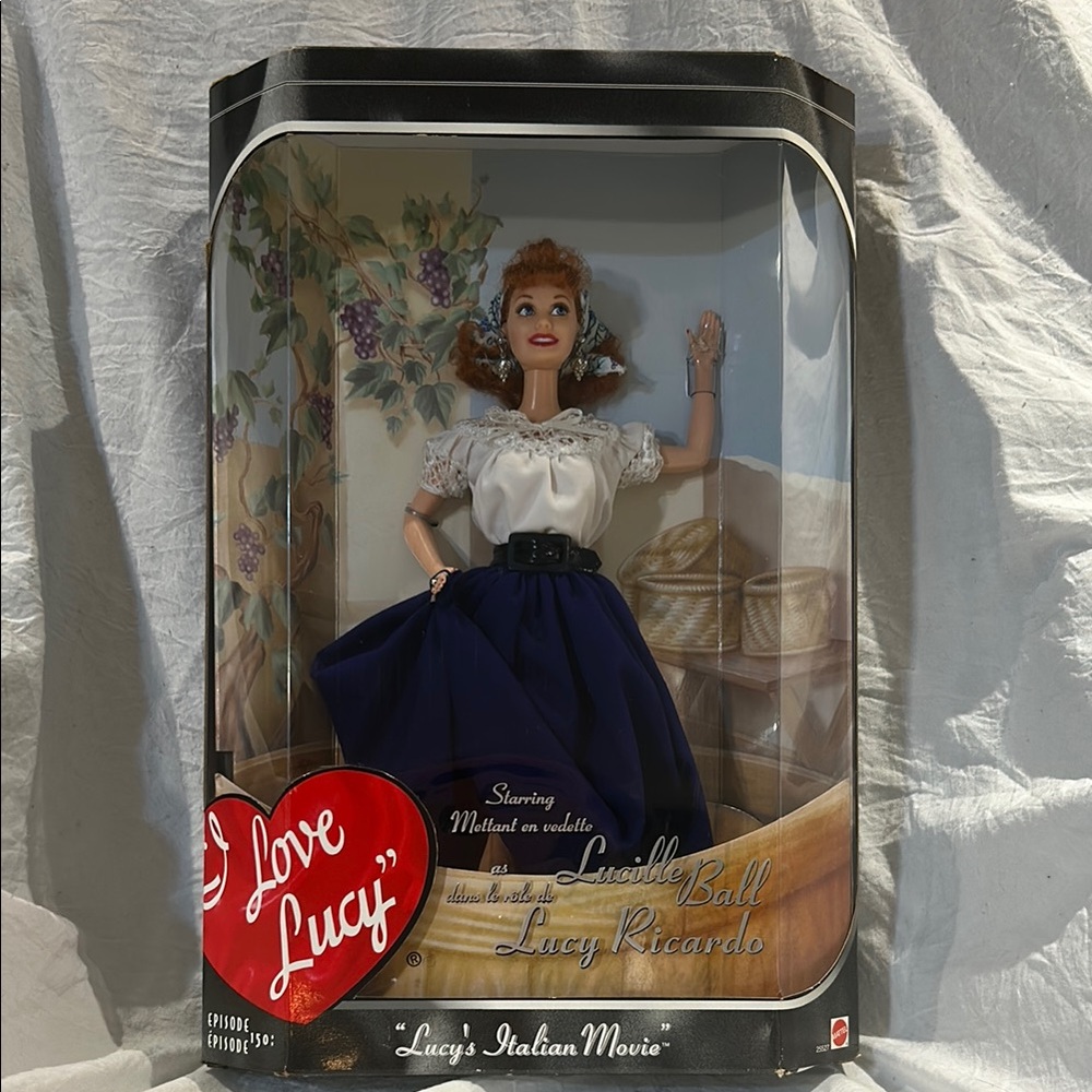 Mattel I Love Lucy Doll - White and Blue